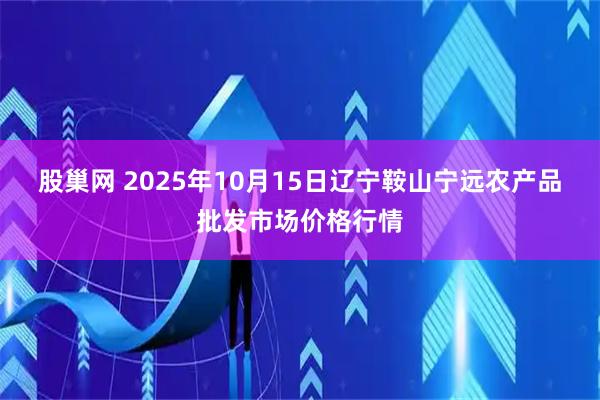 股巢网 2025年10月15日辽宁鞍山宁远农产品批发市场价格行情